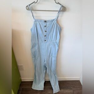 Old Navy Light Blue Denim Romper